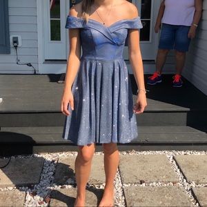 Sparkly Blue Formal dress